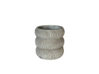 43WJN CEMENT pot 3 bubbles H17.5
