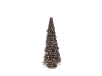 45SHN CONE xmas tree, champagne H40