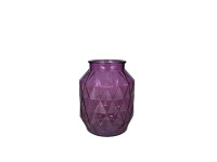 44SGN GLASS (12) diamond pink D13 H18