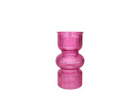 44SGN GLASS 3-level pink D10,2 H17,8