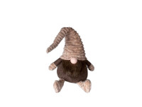 63DLN TEXTILE gnome sitting beige L H58