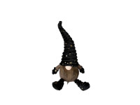 63DLN TEXTILE gnome sitting black S H34
