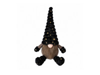 63DLN TEXTILE gnome sitting black M H44