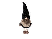63DLN TEXTILE gnome buncing legs black L