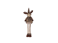 63DLN TEXTILE reindeer standing beige M