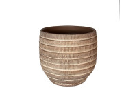 PSVE2 LIGHT GOLD pot D28 H26