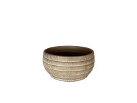 PSVE2 LIGHT GOLD bowl D24 H12