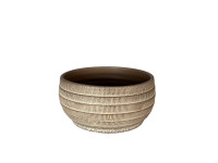 PSVE2 LIGHT GOLD bowl D29 H14