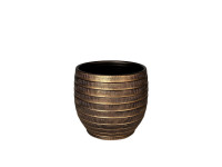 PSVE2 DARK GOLD pot D24 H22
