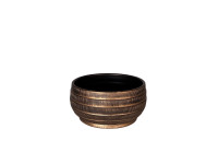 PSVE2 DARK GOLD bowl D24 H12