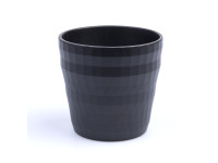 PALA6 PIXEL pot (6) shiny black D14 H17